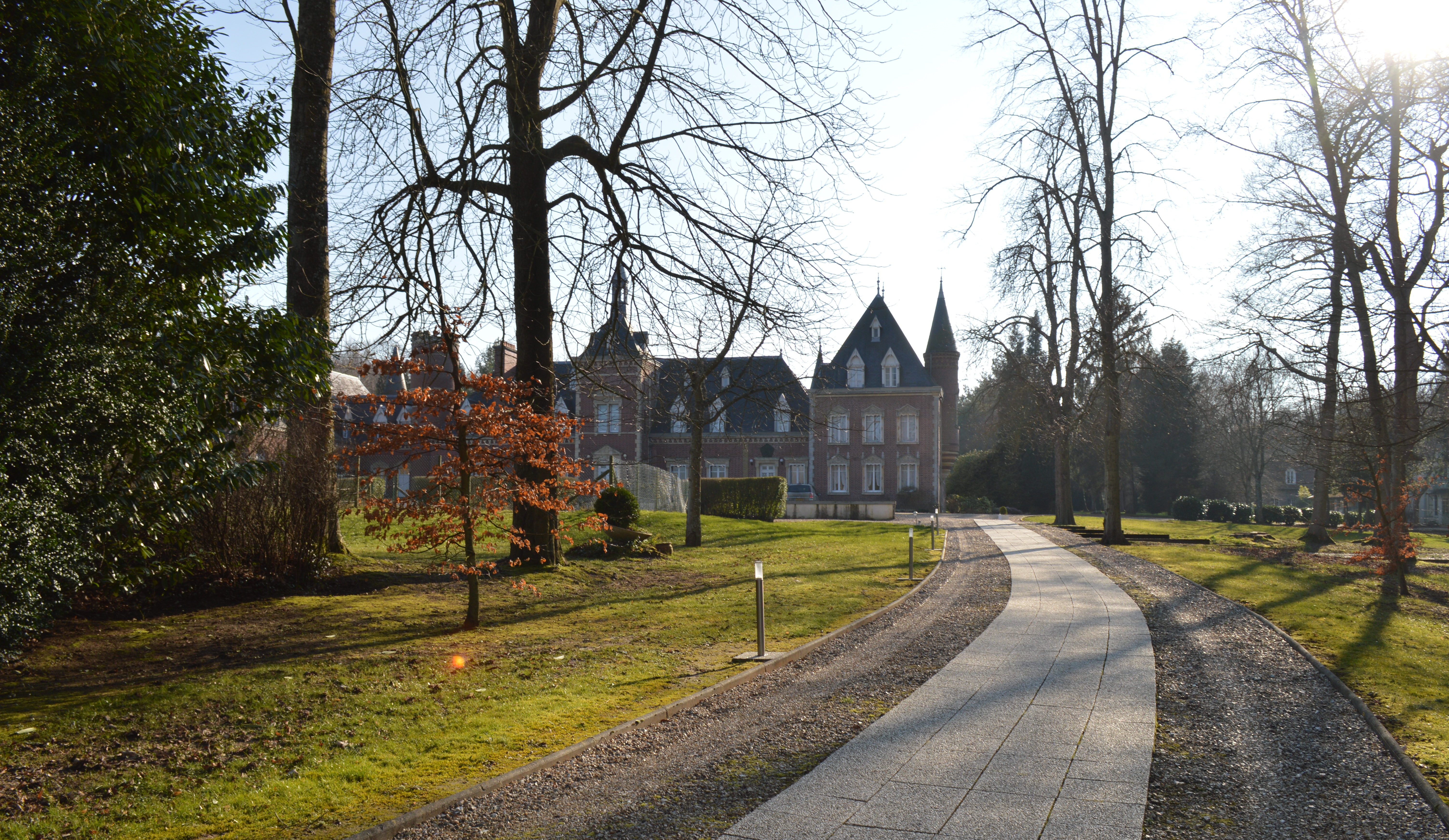 photo paysage et batiment au chateau Vaillant internat college lycee esport