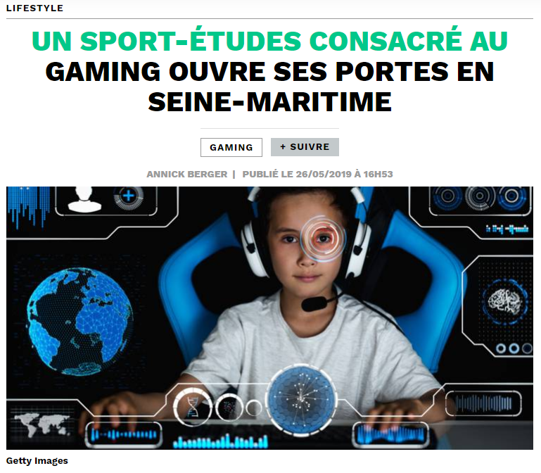 Chateau Le Vaillant Internat College Lycee specialise esport sport etudes article capital presse